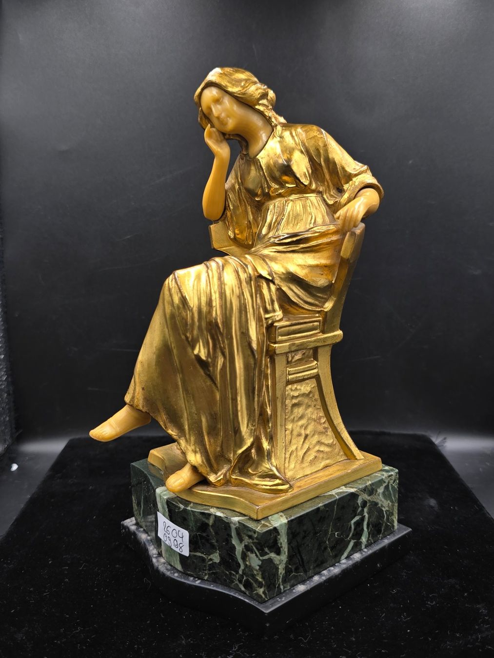 Sculture & Statue: Französische chryselephantine Skulptur – Usato da Rorschacherberg venduto da snOOpydOg11 5