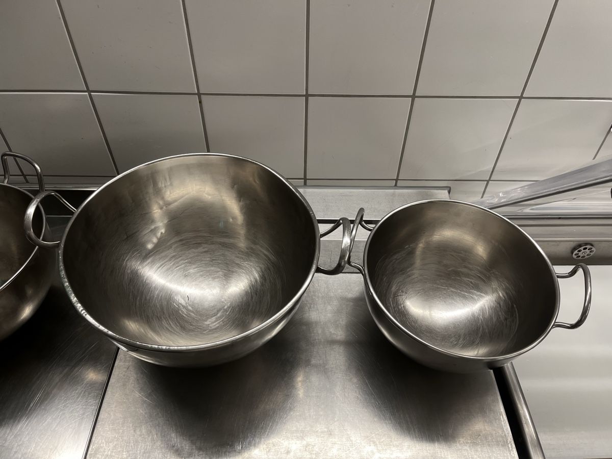 Ciotole: 3 Schlag/ Rührschüsseln robust – Usato da Dittingen venduto da Cervolino77 1