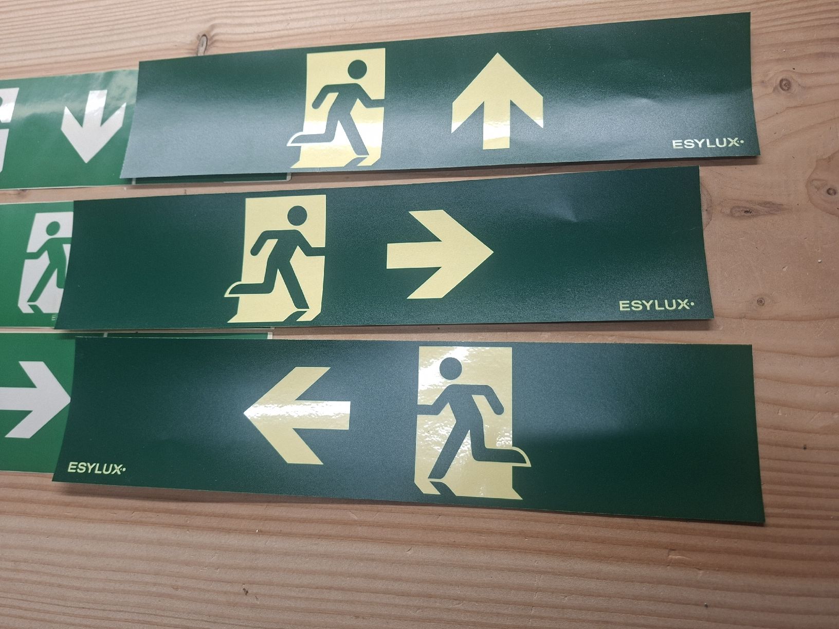 Sticker: Not Fluchtweg Aufkleber 6 Stück – Nuovo (secondo la descrizione) da Neunkirch venduto da MaElekt 2