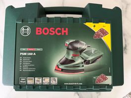 Bosch PSM 160 A Multischleifer 160 W inkl. Koffer & Schleifp