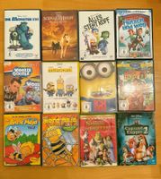 DVD-Sammlung für Kinder, 12 DVDs