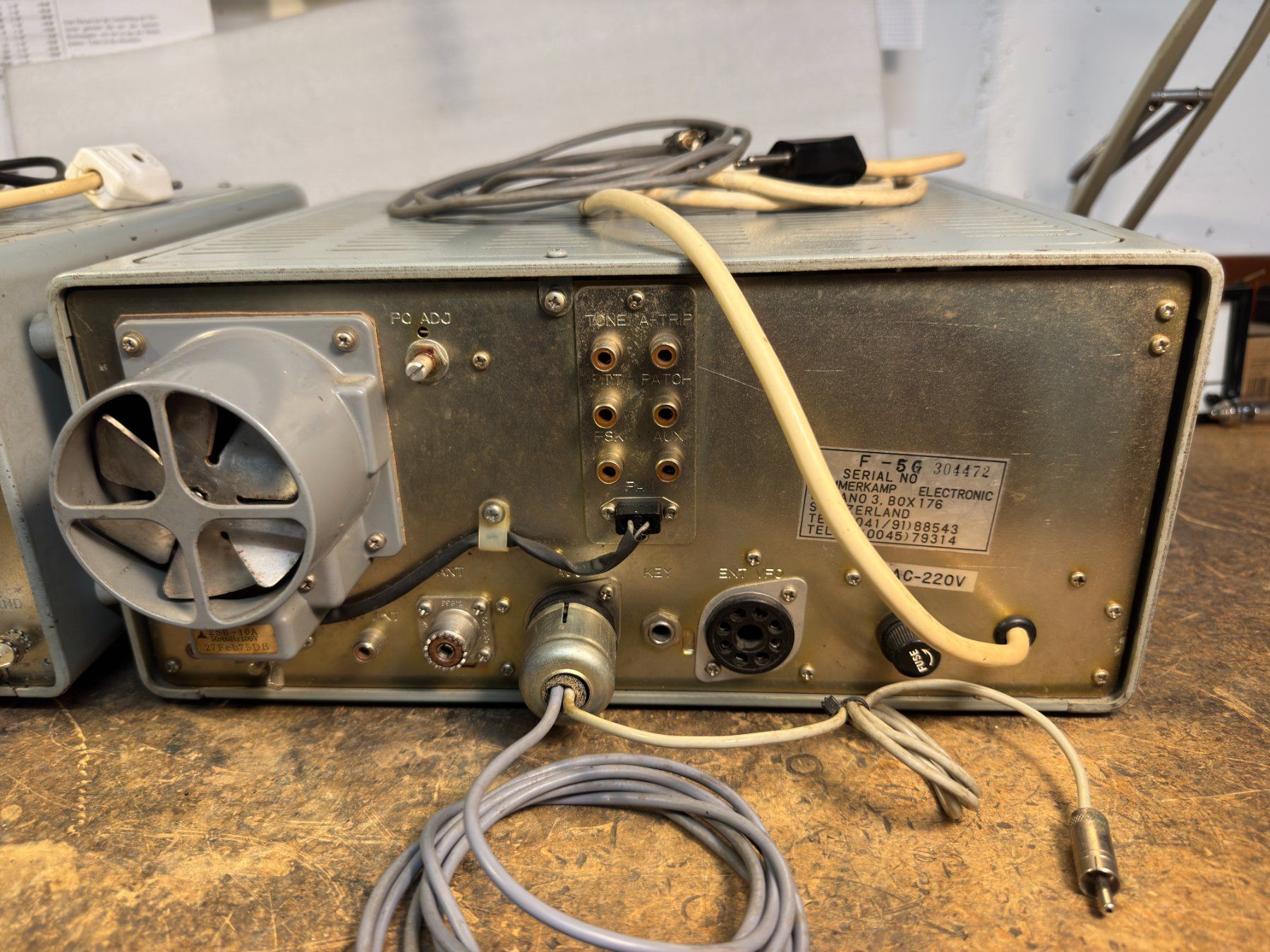 Funktechnik: Oldie Amateur Funkstation – Defekt aus Ins von funkflieger 8