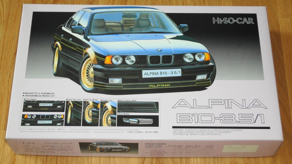 FUJIMI Hi-SO-CAR BMW ALPINA B10-3.5/1 1:24 | Kaufen auf Ricardo