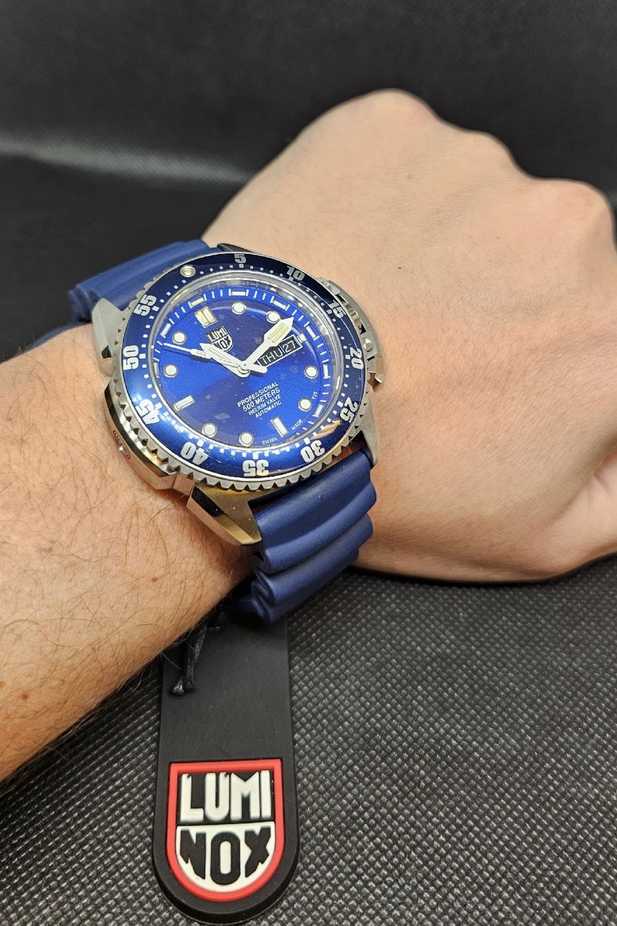 Luminox Orologi: Luminox Automatic Diver 500M Serie 1580 Blau inkl. USB – Nuovo (secondo la descrizione) da Wangen an der Aare venduto da RetroKontor 8