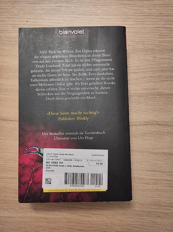 Libri: J. D. Robb alias Nora Roberts - Stirb, Schätzchen, stirb – Usato da Rorschacherberg venduto da c_v_nh92 1