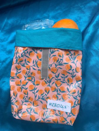 Täschli für Esswaren Orangen