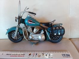 Harley Davidson Style Cooles Deko Motorrad aus Metall