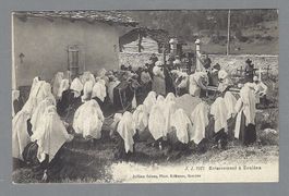 ÉVOLÈNE, *, ENTERREMENT, TRÈS ANIMÉE, RARE