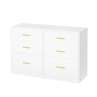 Kommode mit 6 Schubladen VELORA