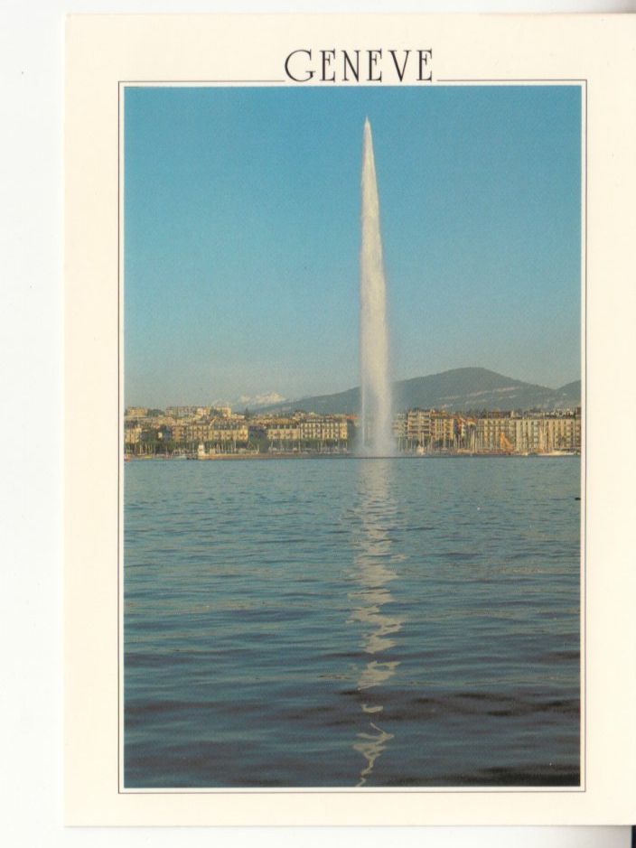 Cartoline postali: Genève ca. 1980 – Usato da Bürglen TG venduto da StampGraf