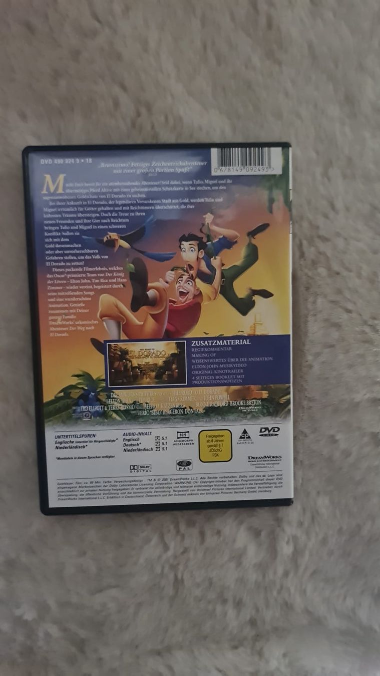 Tutti i DVDs: Dvd der weg nach eldorado – Usato da Toffen venduto da Gwunderegge77 1