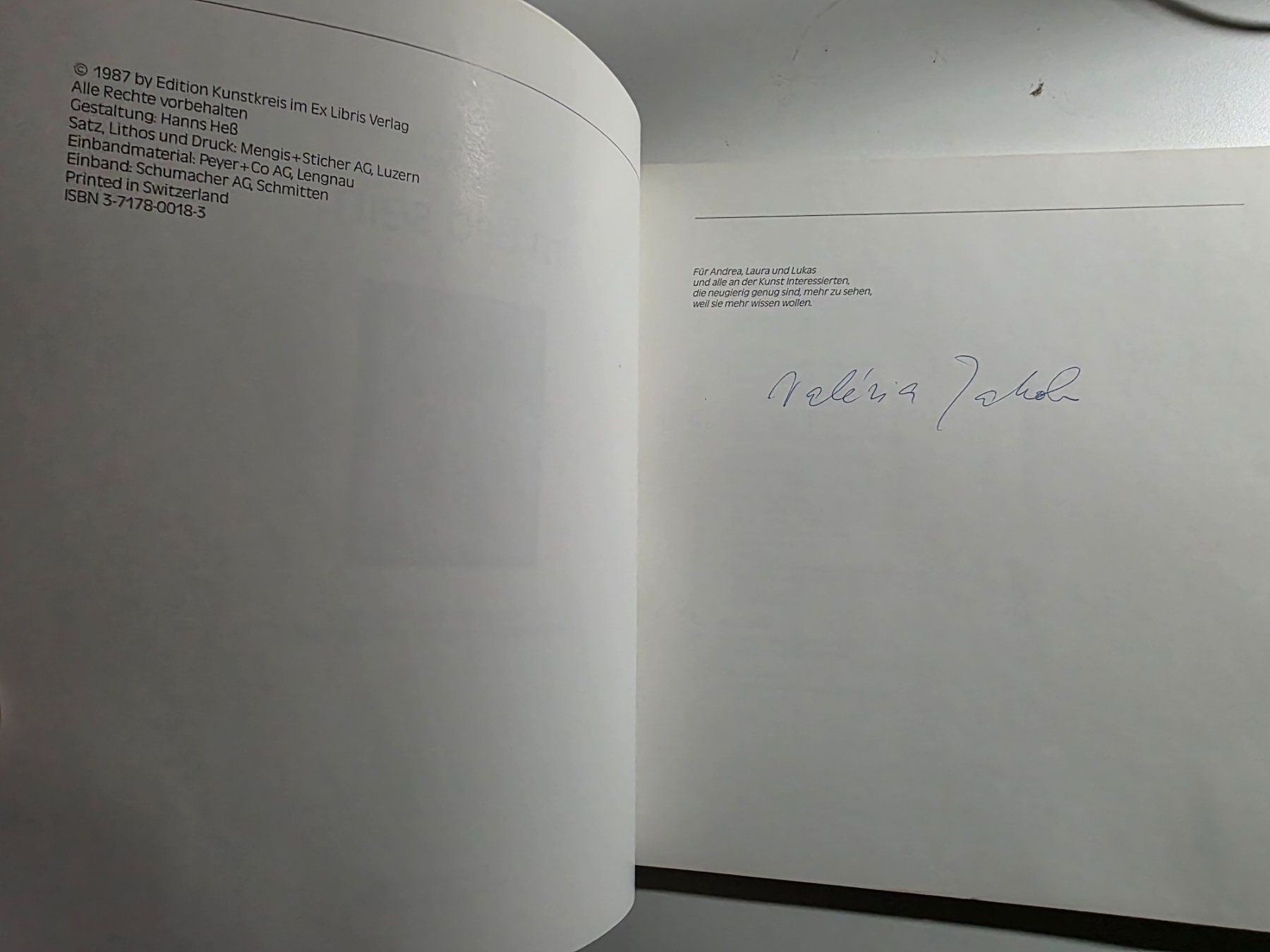 Bücher: Im Bild sein - Valeria Jakob-Devan / Walter-Karl Walde 1987 – Gebraucht aus Walterswil BE von Lonitti 3