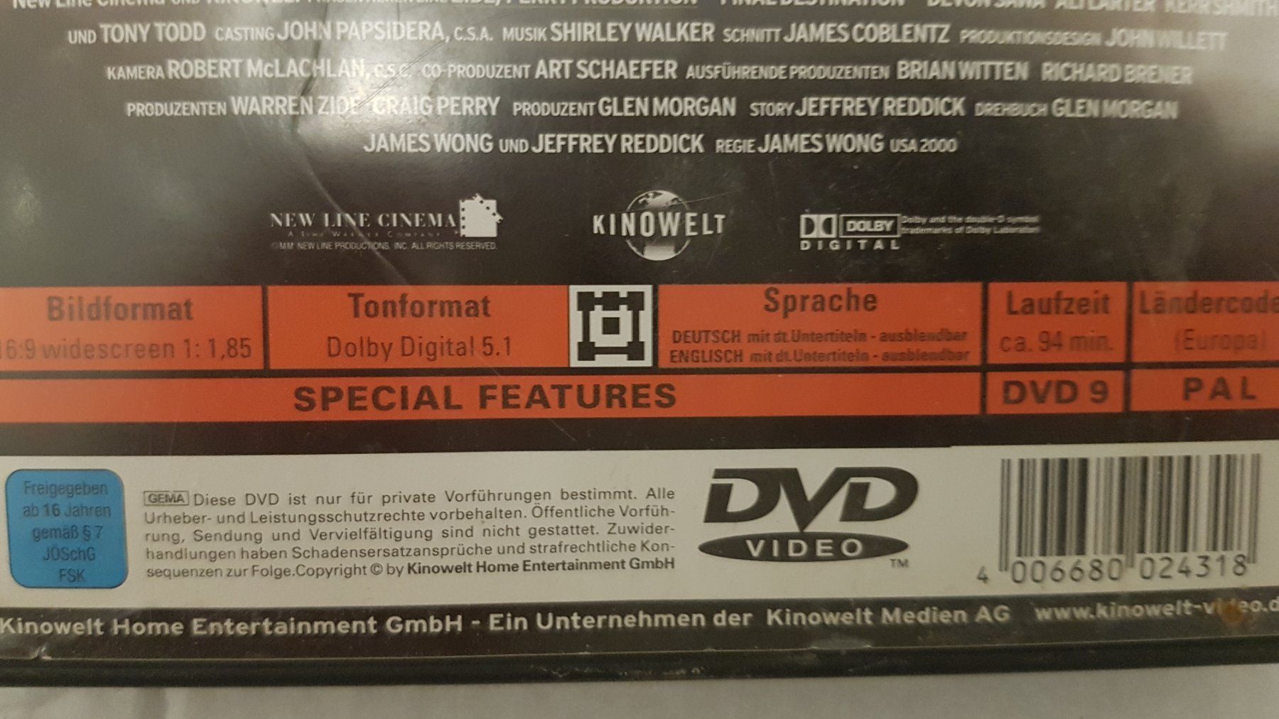 Tous les DVDs: DVD Final Destination – D'occasion à Oetwil am See par fineli2 1