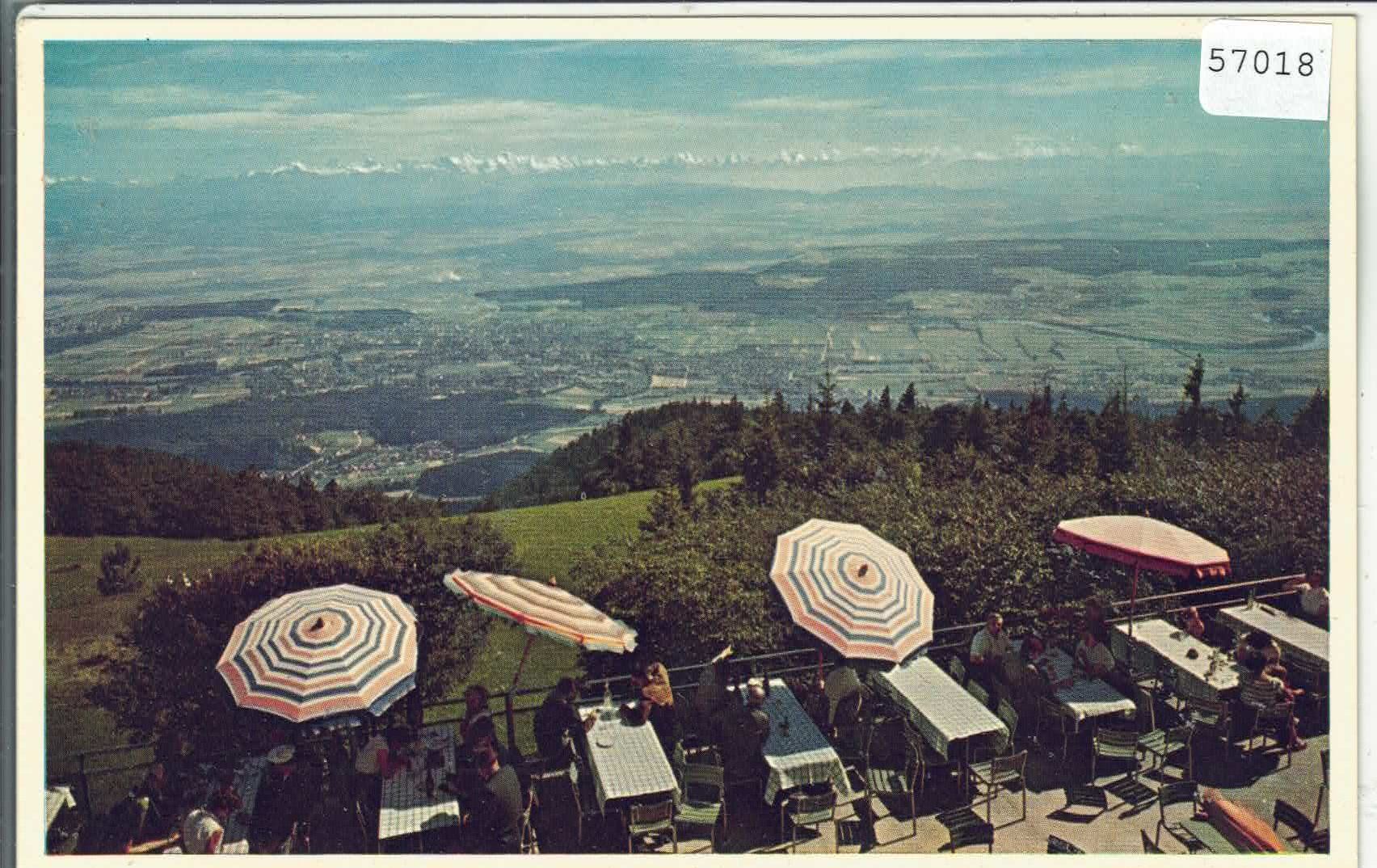 Cartoline postali: Hotel Weissenstein - Restaurant-Terrasse – Usato da Ettingen venduto da Kartenplanet
