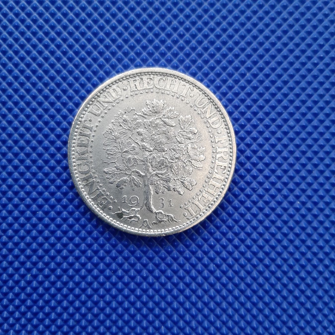 Tutti le monete: 5 Reichsmark 1931 A Eichbaum – Usato da Carouge GE venduto da cecob0909