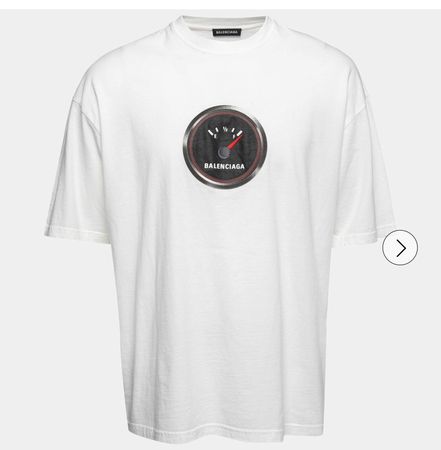 T-shirt Balenciaga blanc T.M comme neuf
