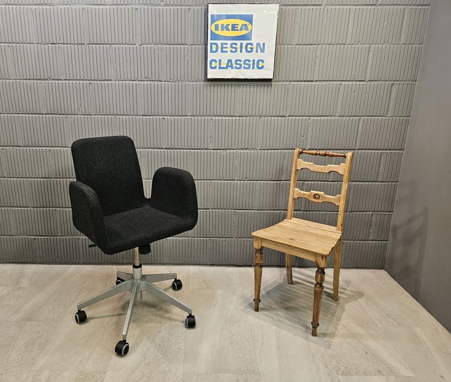 Ikea patrik swivel deals chair