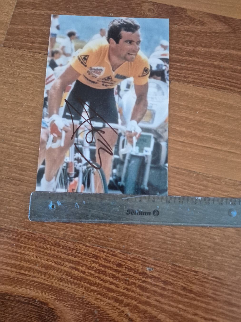 Autografi: Autogramm Bernard Hinault – Usato da Maur venduto da Jomino24 2