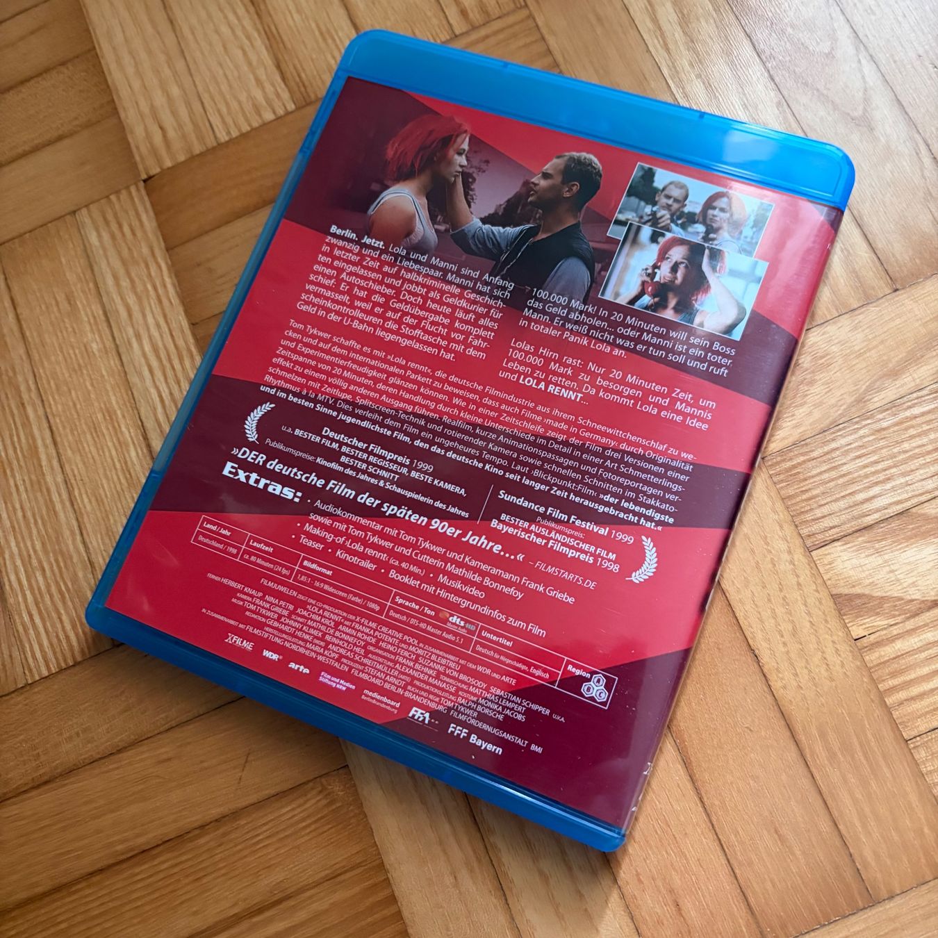 Tous les DVDs: Lola rennt (Blu-ray, DE-Version, Region-Code B) NEU – Neuf (Voir description) à Schaffhausen par AMJoho 3