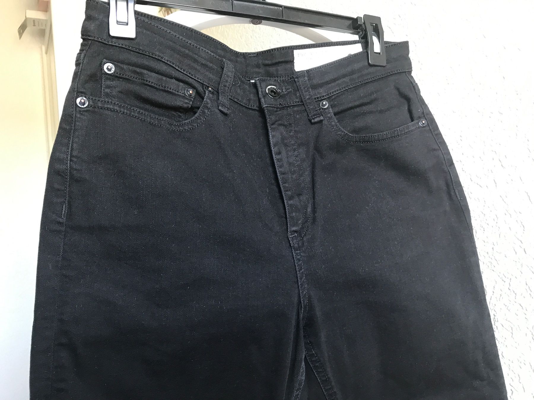 Jeans: RAG&BONE Skinny Jeans 28 in Schwarz – Gebraucht aus Glattfelden von Danshari 1