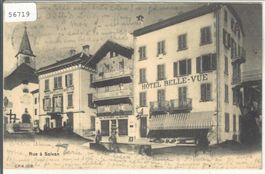 Rue a Salvan - Hotel Belle-Vue