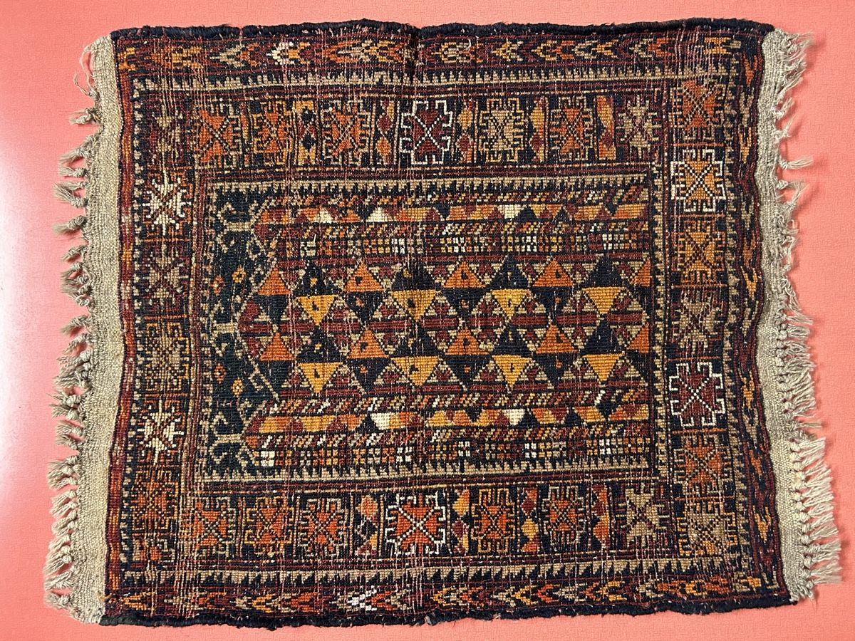 Tappeti: Teppich klein gemustert antik gebraucht  – Usato da Lanzenhäusern venduto da vic63 6