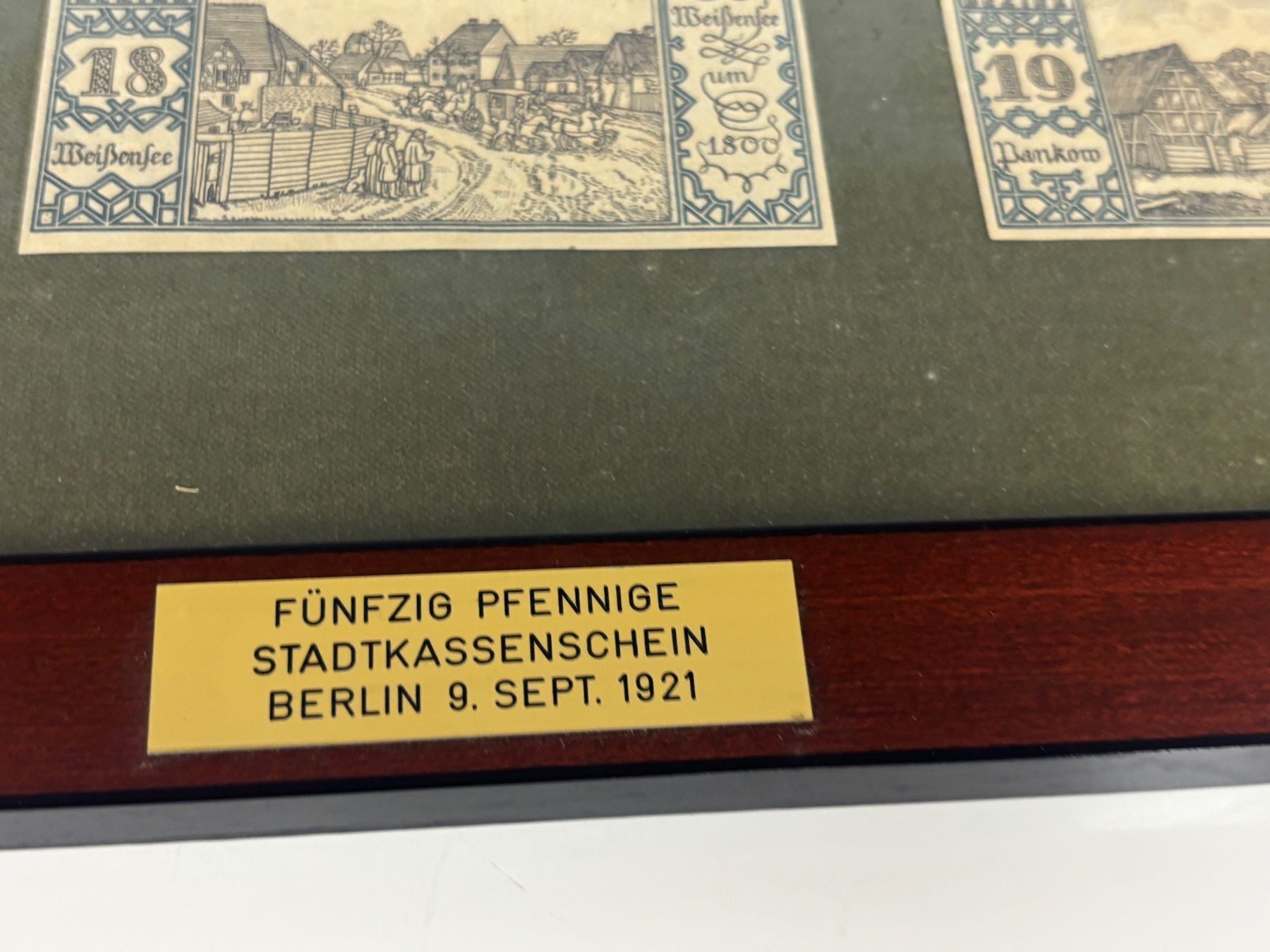 Banknoten: 1921 Berliner Notengeld – Gebraucht aus Wettingen von Wendemarket 4