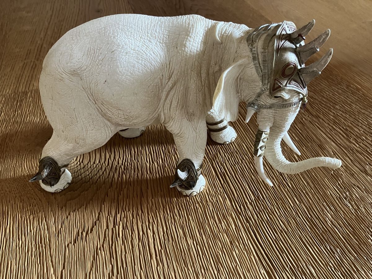 Schleich Giocattoli: Schleich elephant Kampfelephant – Usato da Bever venduto da dvojca