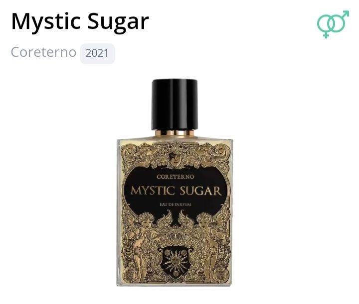 Profumi & Eau de Toilette: 5 ml MYSTIC SUGAR CORETERNO ABFÜLLUNG – Nuovo (secondo la descrizione) da St. Gallen venduto da CaliSunshine 2