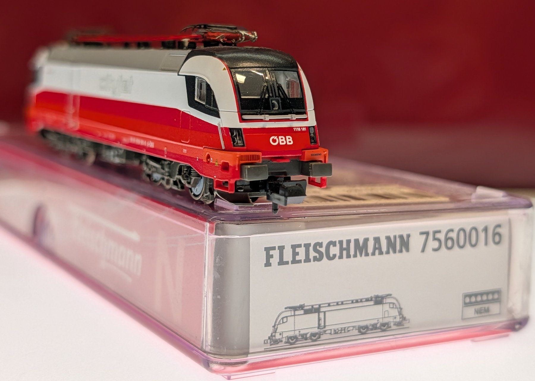 Fleischmann Modelleisenbahnen: Spur N E-Llok 1116 181-9, ÖBB – Neu und originalverpackt aus Reinach BL von angus74 3