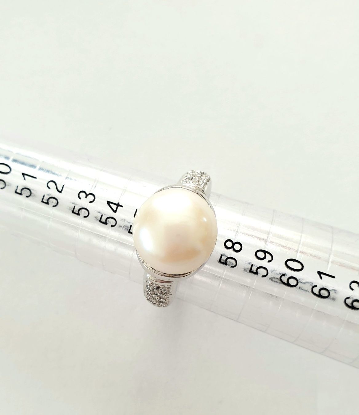 Anelli: Silberring 925  mit Echt Perlen, elegant & beruhigend - Neu – Nuovo e nell'imballaggio originale da Uetikon am See venduto da Coralreef 6
