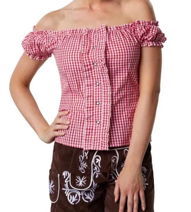 Costumi: Trachtenbluse Hilde M – Nuovo e nell'imballaggio originale da Oberegg venduto da MZ_DiesundDas
