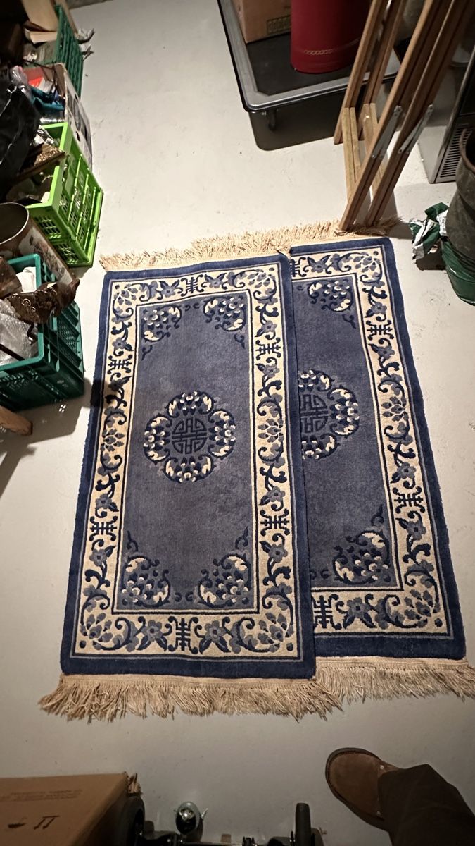 Teppiche: 2 China Teppiche blau – Gebraucht aus Aarburg von Schatzaffe 2