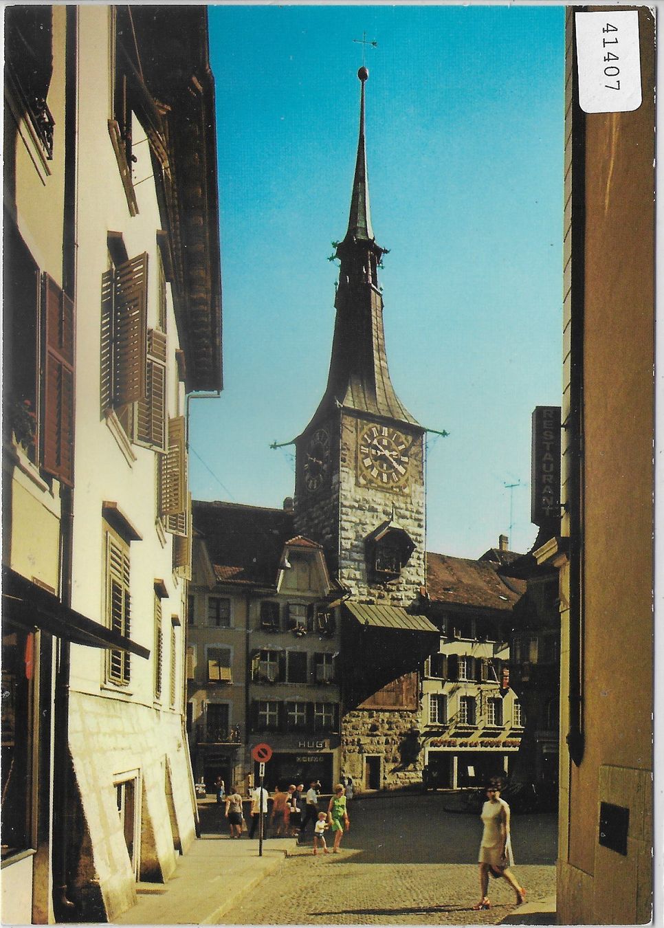 Cartoline postali: Solothurn - Zeitglockenturm – Usato da Ettingen venduto da Kartenplanet