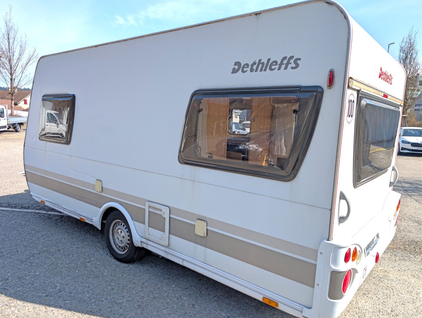 Dethleffs Veicoli da campeggio: Wohnwagen  Dethleffs S.E. 430 QR – Usato da Winterthur venduto da MCW 1