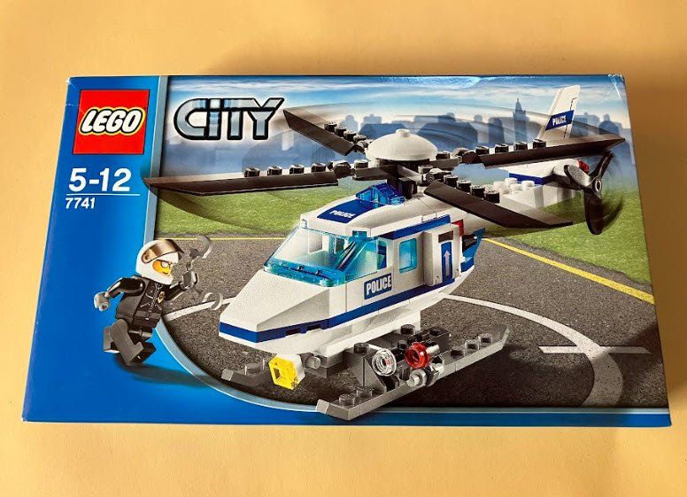 Lego Kit di costruzioni: LEGO City 7741 Polizei-Hubschrauber – Nuovo e nell'imballaggio originale da Zürich venduto da Minifig