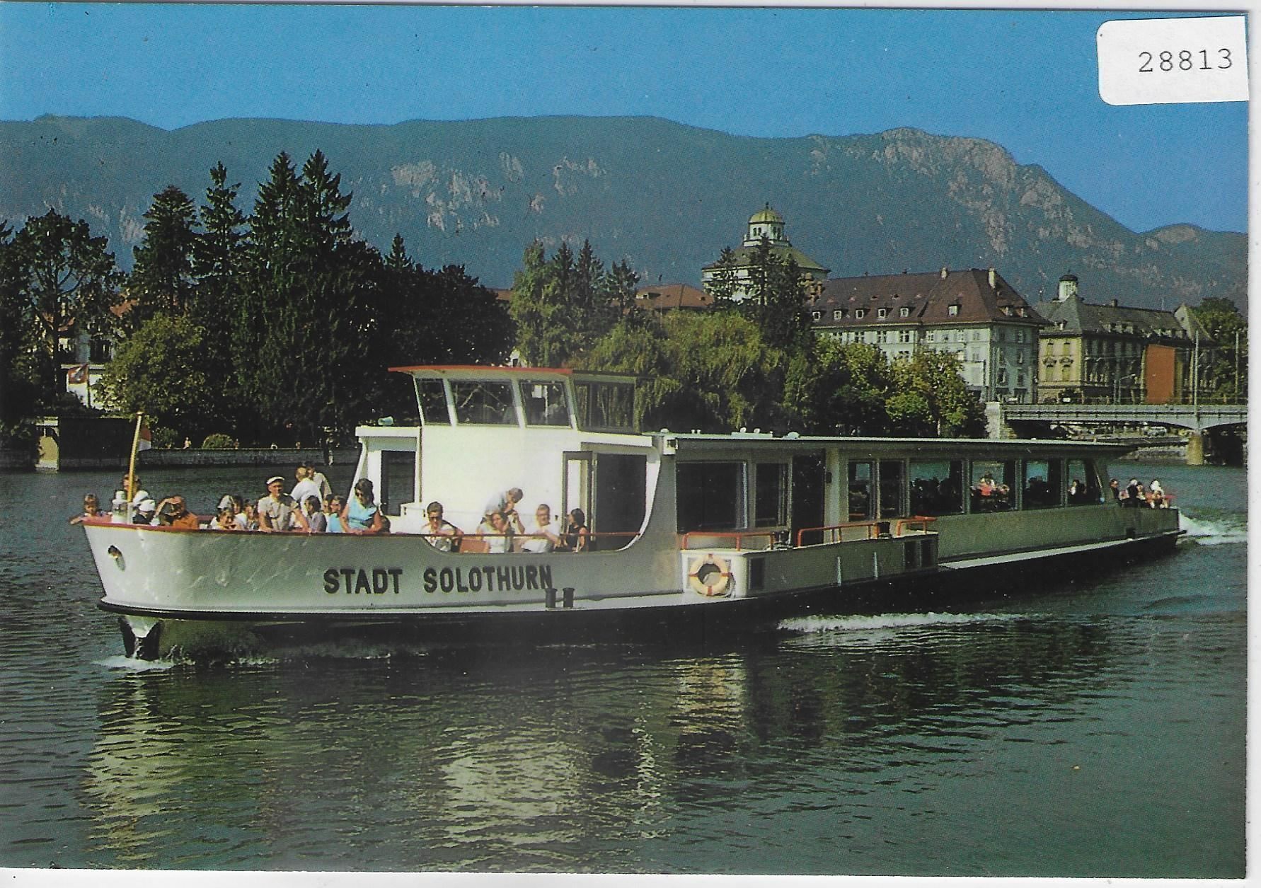 Ansichtskarten: Motorschiff Stadt Solothurn – Gebraucht aus Ettingen von Kartenplanet