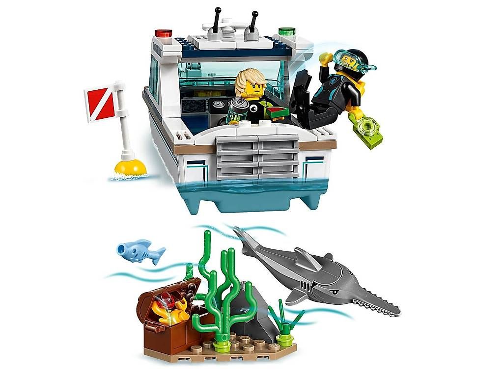 Jeux de construction: Lego 60221 Le yacht de plongée – D'occasion à Chavannes-de-Bogis par sbioley 4