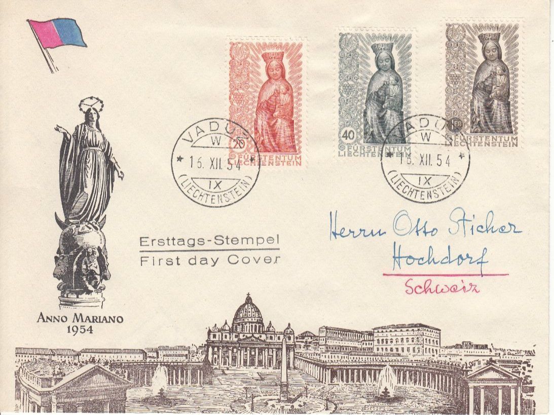 Tutti i francobolli: LBK 273 - 275 FDC – Usato da Bürglen TG venduto da StampGraf