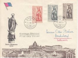 LBK 273 - 275 FDC