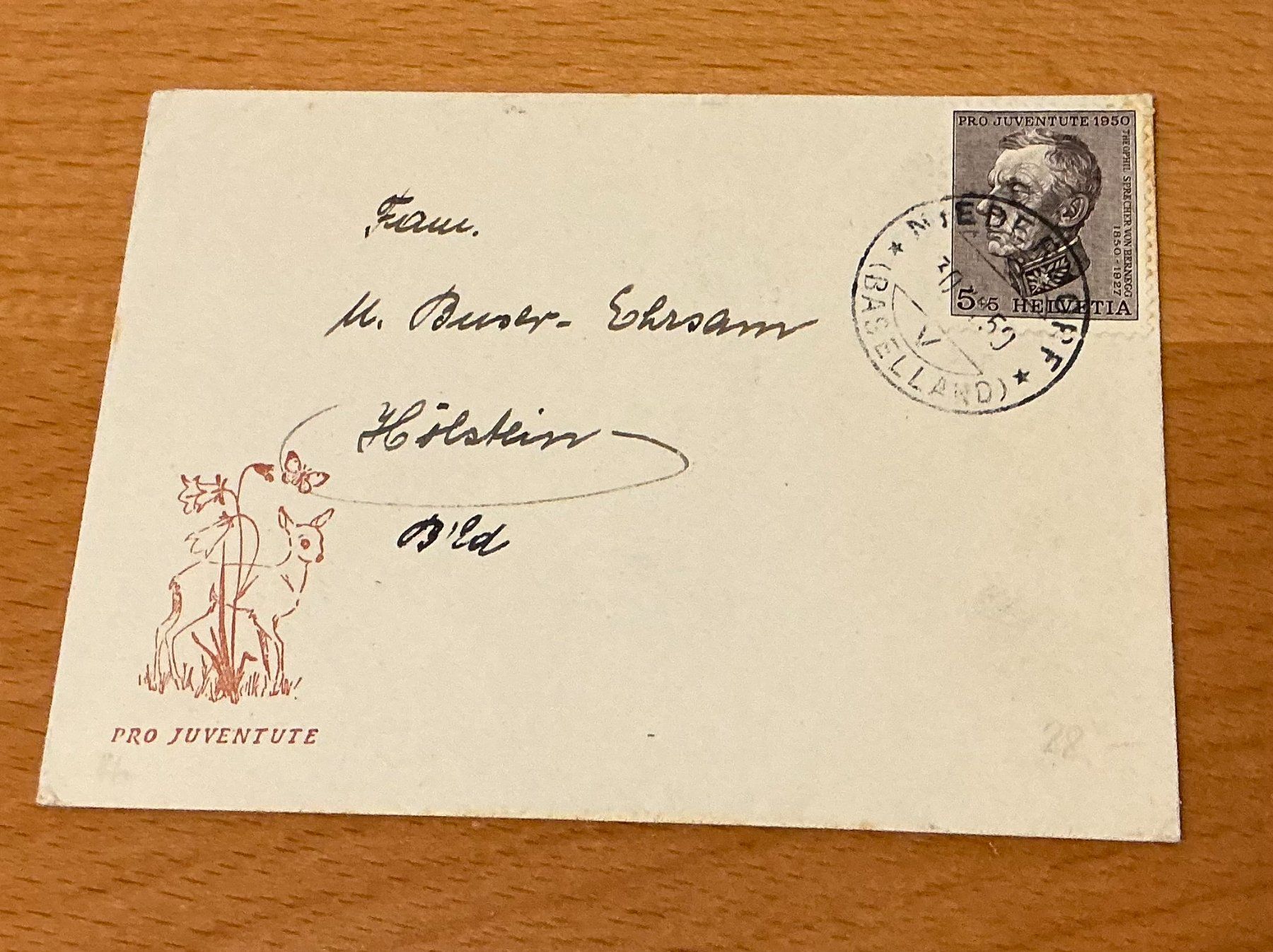 Tous les timbres: 1 Pro Juventute BRIEFLI – Neuf (Voir description) à Koblenz par Markenhimmel