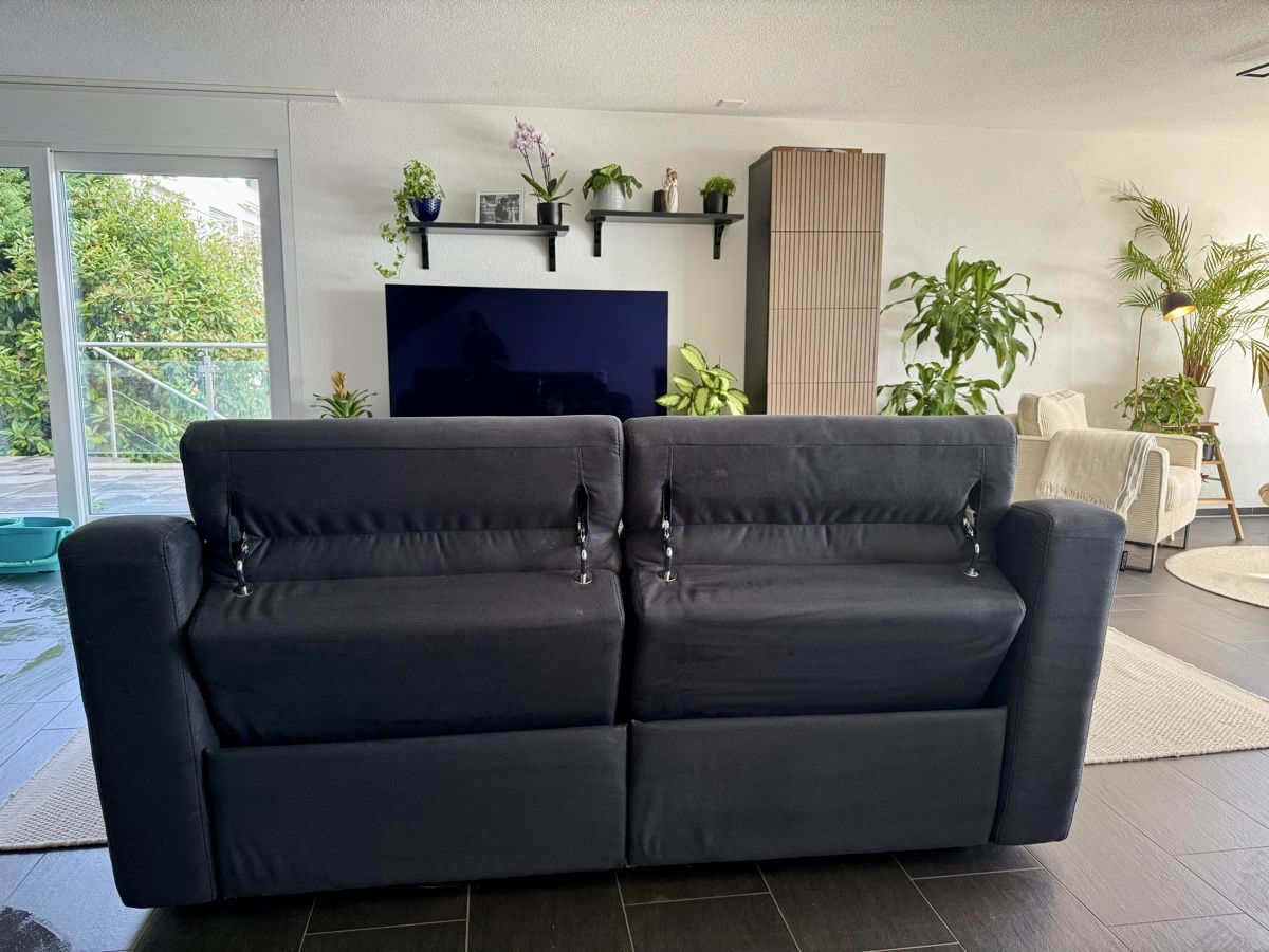 Divani: Comfortable Grey 2-Seater Sofa – Usato da Oberhofen Thun'see venduto da mgncrk 5