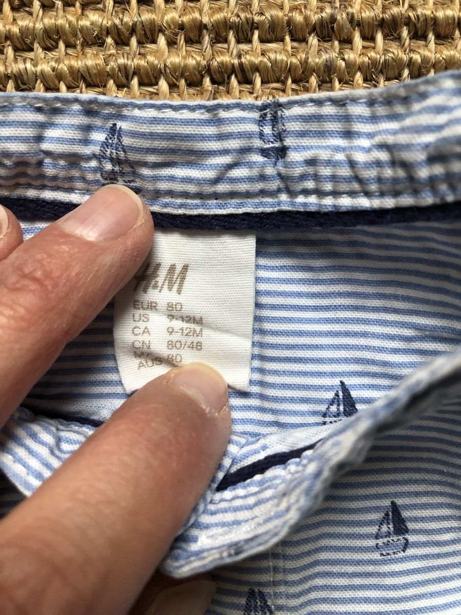 H&M Camicie, T-shirt & Polo: Kurzarm Hemd Grösse 80 – Usato da Zürich venduto da EliseSchmitz 2
