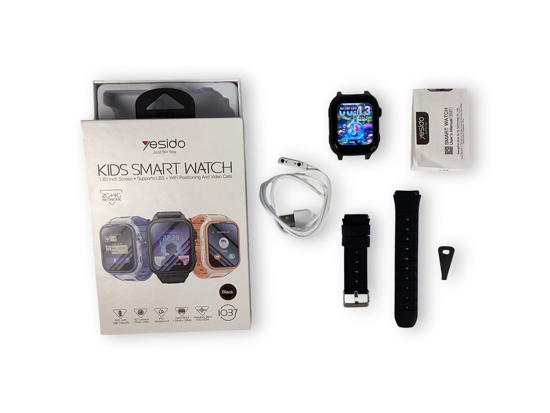 Smartwatch: YESIDO Kids Smart Watch – Nuovo (secondo la descrizione) da Zürich venduto da Restwert_Zuerich