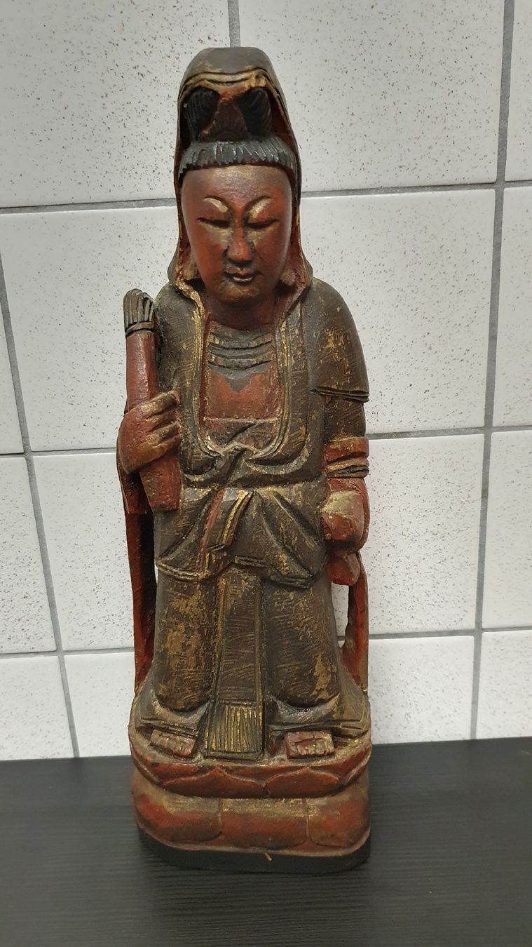 Sculture & Statue: Antike Skulptur, China, bemalt – Usato da Dietikon venduto da Allegra34