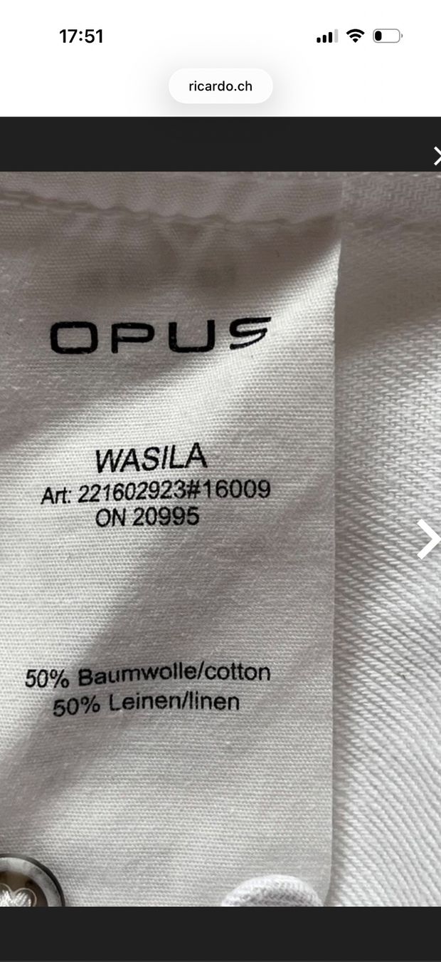 Opus Vestiti: Opus Kleid 38 weiss – Usato da Zürich venduto da iva_7658 3