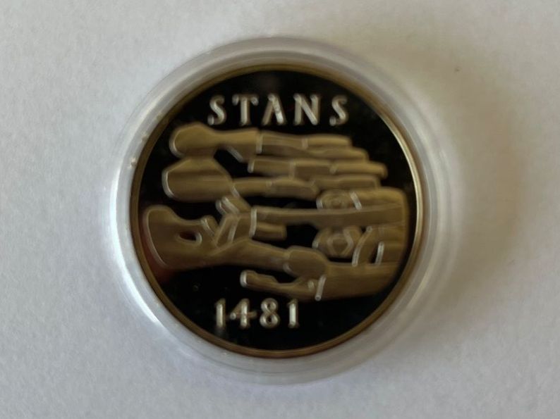 Tutti le monete: 5 Franken 1981 Stanser Verkommnis PP – Nuovo e nell'imballaggio originale da Wil SG venduto da Familie_Fiechter 1