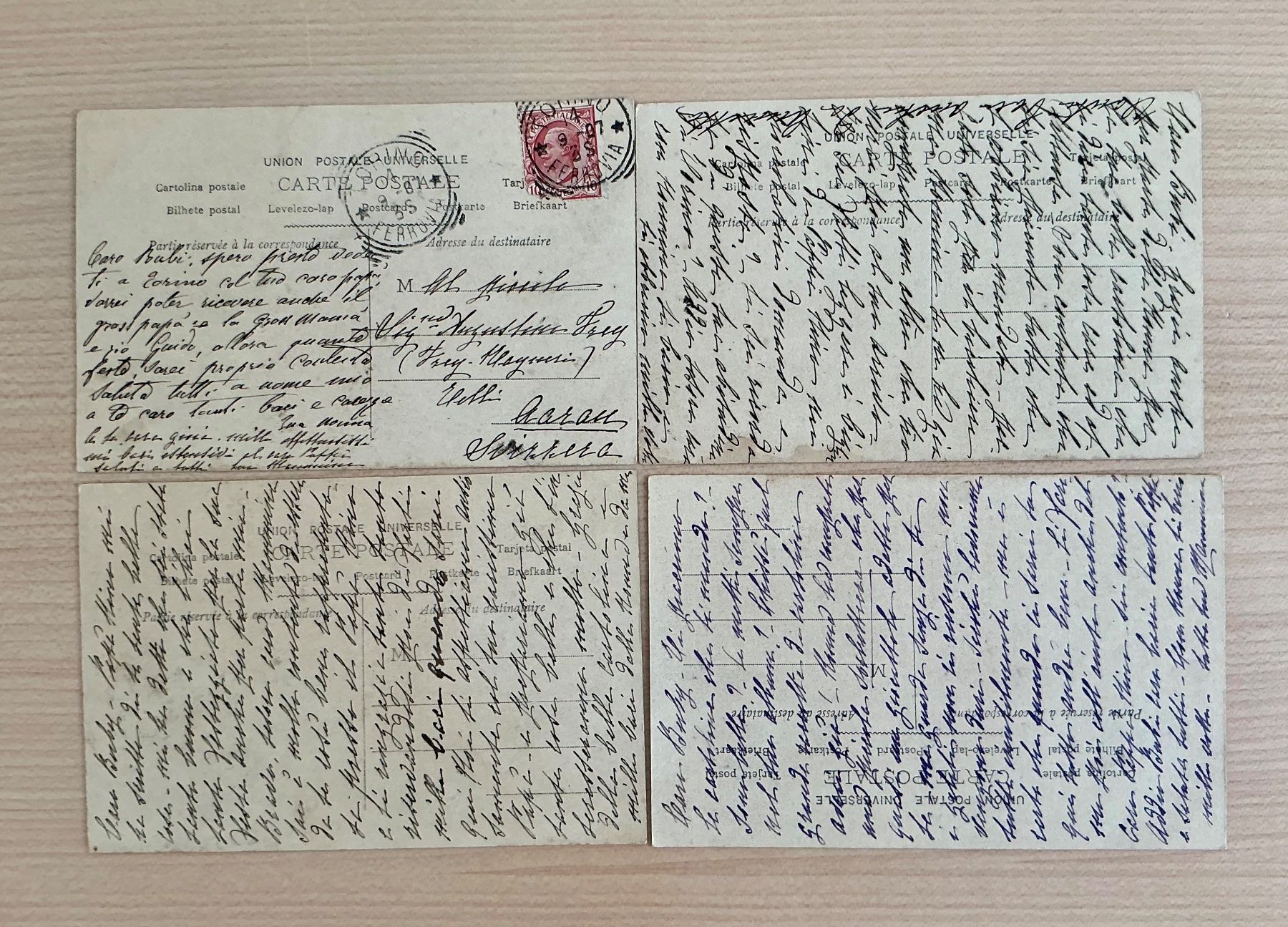 Cartes postales: ANTIKE KARTEN 1907 – D'occasion à Zell LU par Silvermemory 1