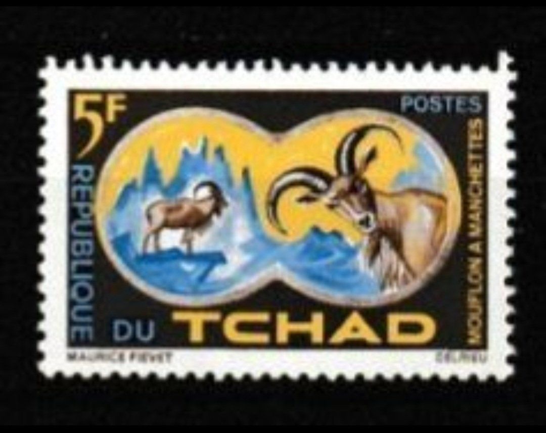 Tutti i francobolli: Tschad 1965 briefmarke – Usato da St Gallen venduto da Stampsalshobby