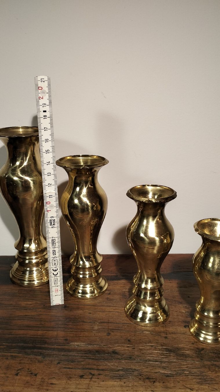 Tutte le decorazioni: Deko Objekte, Messing, antik, Messingvase, Windlicht – Usato da Leimbach AG venduto da Heiliger_Bam_Bim 5